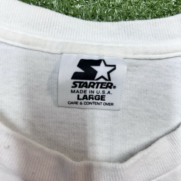 Vintage Starter Detroit Red Wings 1997 - 98 Western Conf Champs Tee Size Large - Picture 6 of 6